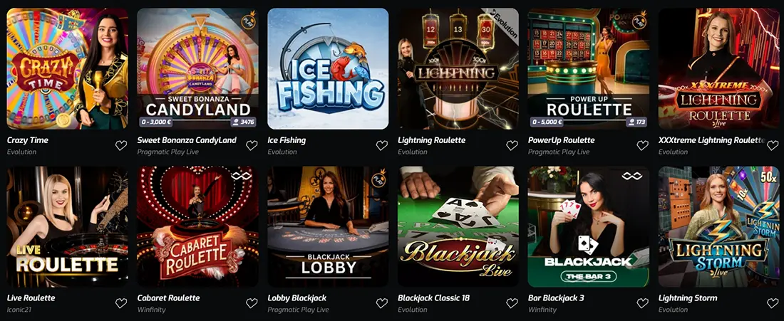 F7 Casino best live games